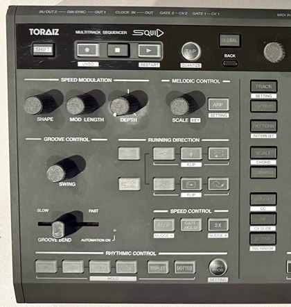 Pioneer-Toraiz Squid multitrack sequencer